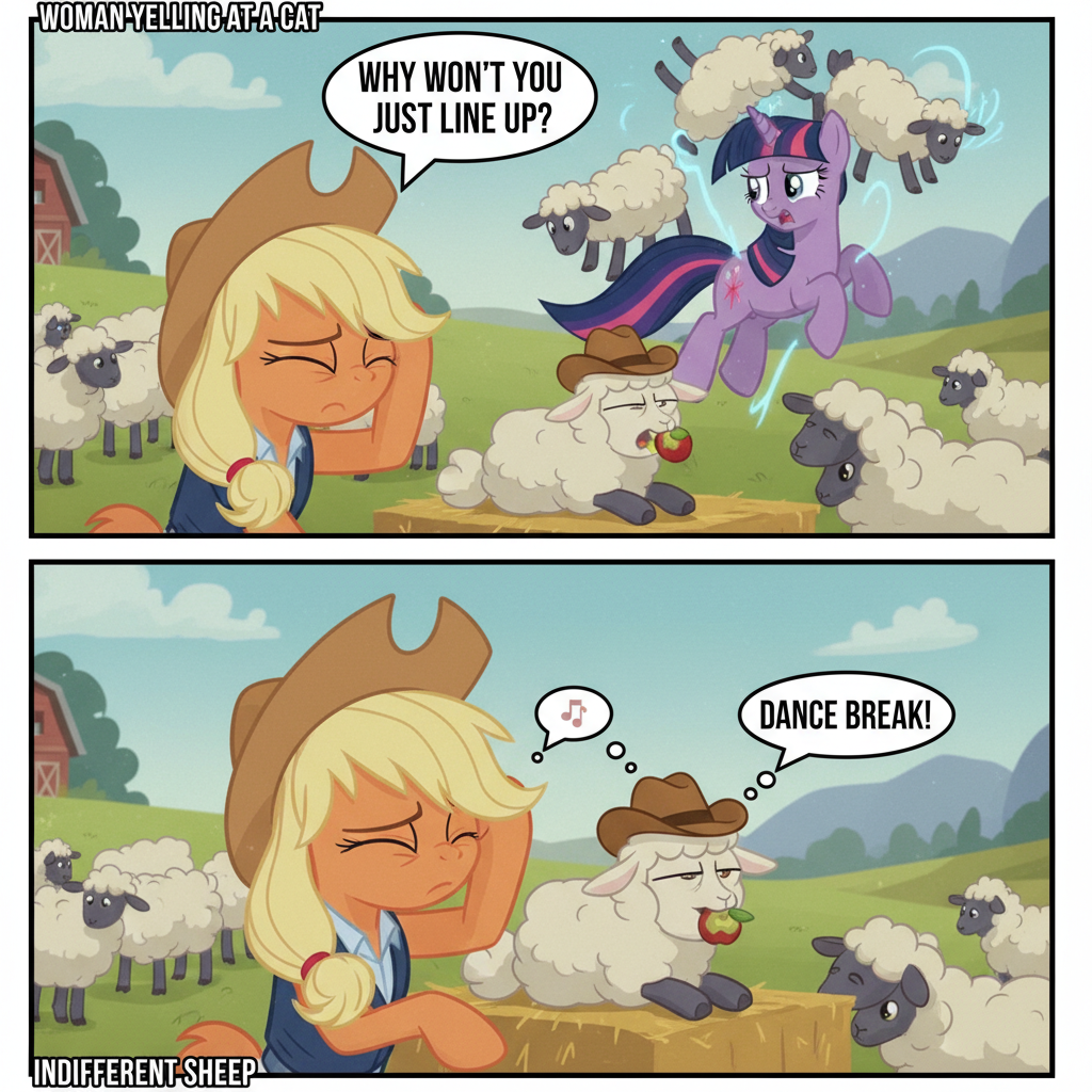 Twilight Sparkle and Applejack: The Hilarious Farmers Unite!