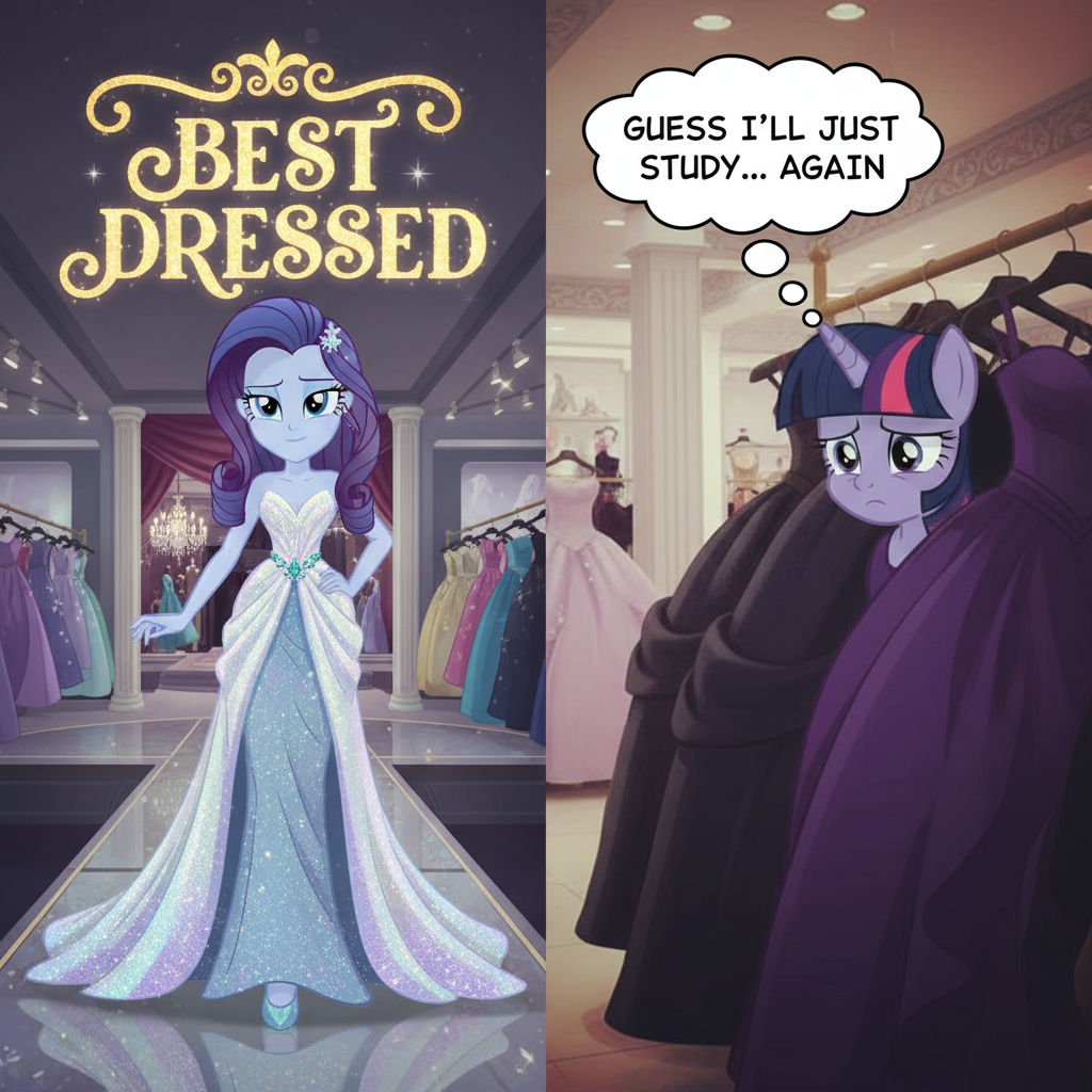 Rarity's Fashion Faux Pas Ignites Twilight's FOMO