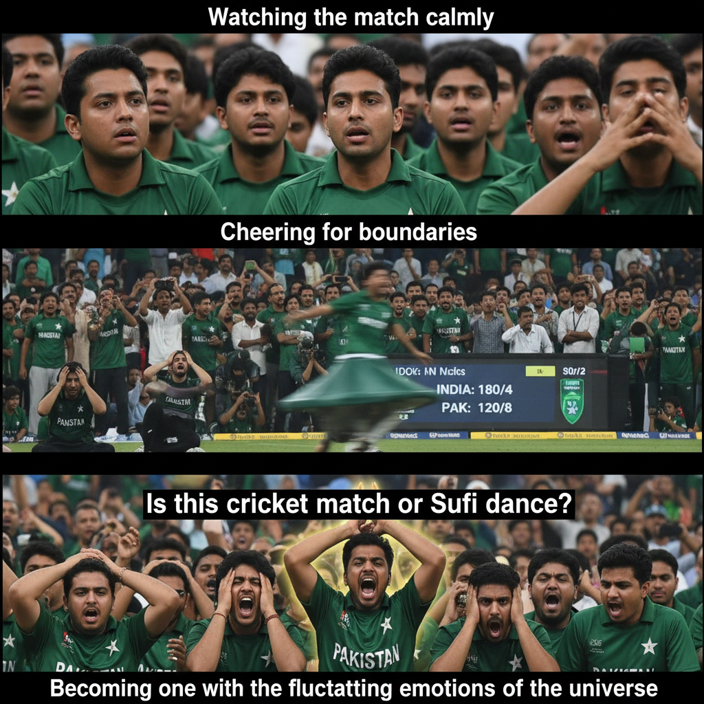 When Pakistan Fans' Hopes Spin Like a Ferris Wheel