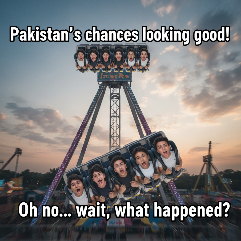 Pakistan's Rollercoaster of Hopes: Victory and Spin!