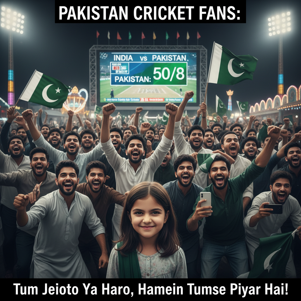 When Pakistan Fans Sing While Losing Wickets: Hilarious Moments