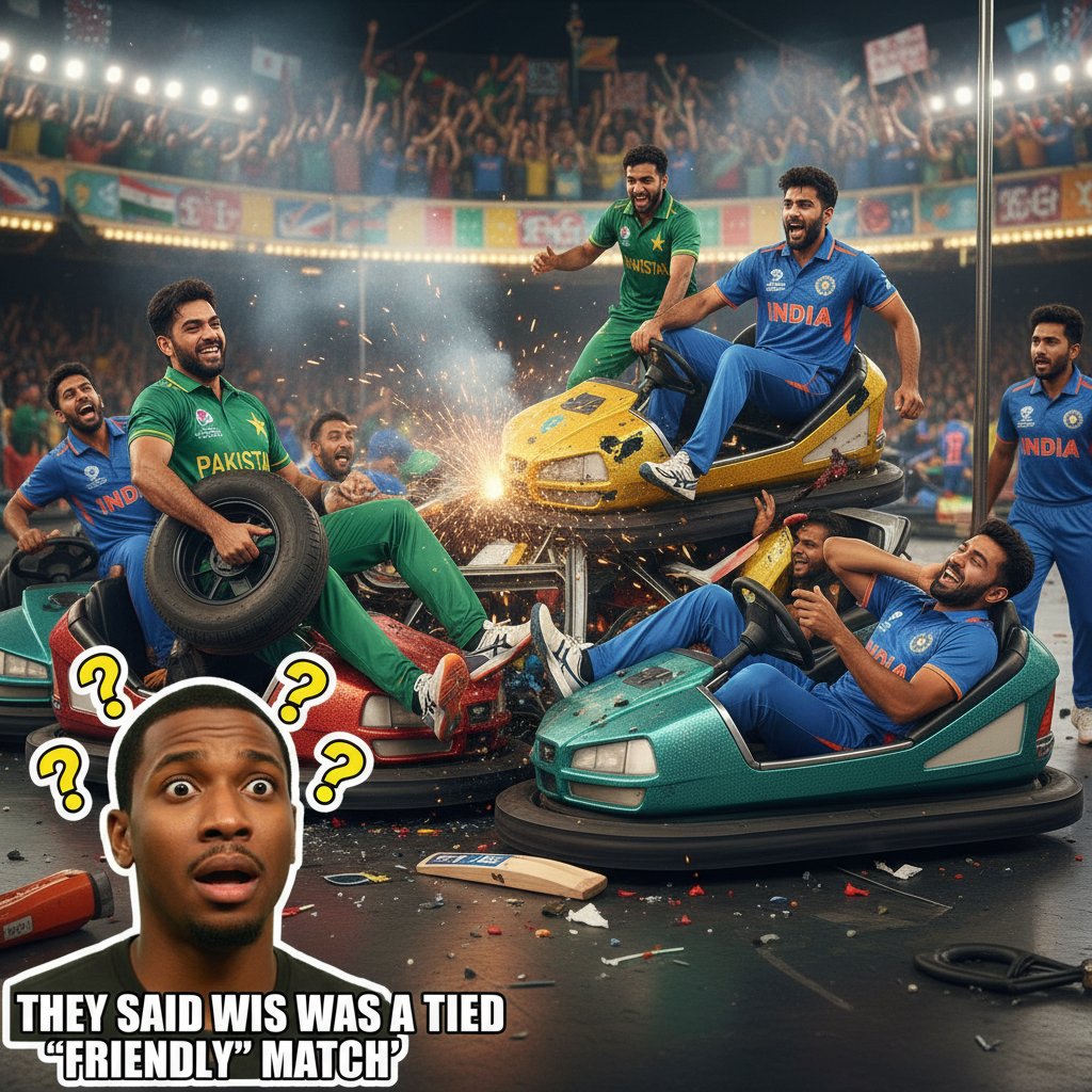 Dodgem Car Showdown: Pakistan vs India Goes Hilariously Wrong!