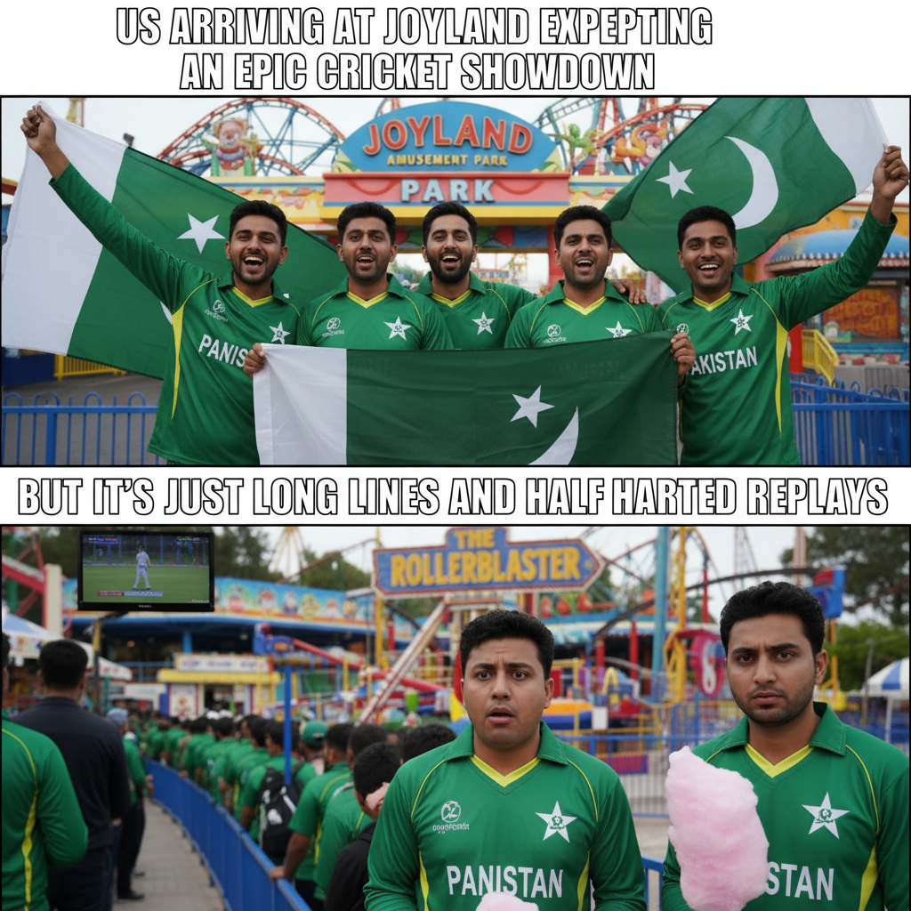 Pakistan Fans vs. Reality: Joyland Amusement Park Match Hopes