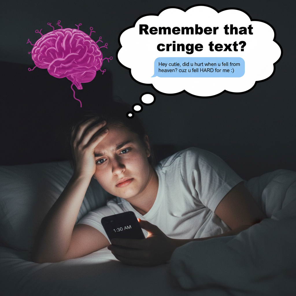 When Bedtime Triggers Cringe Memories