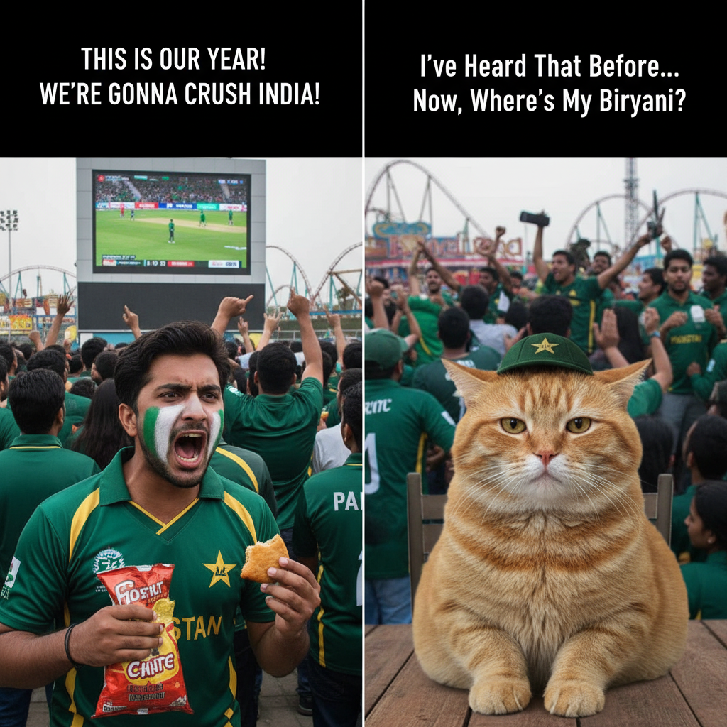 Pakistani Fans vs. Indian Match: The Ultimate Battle of Hope