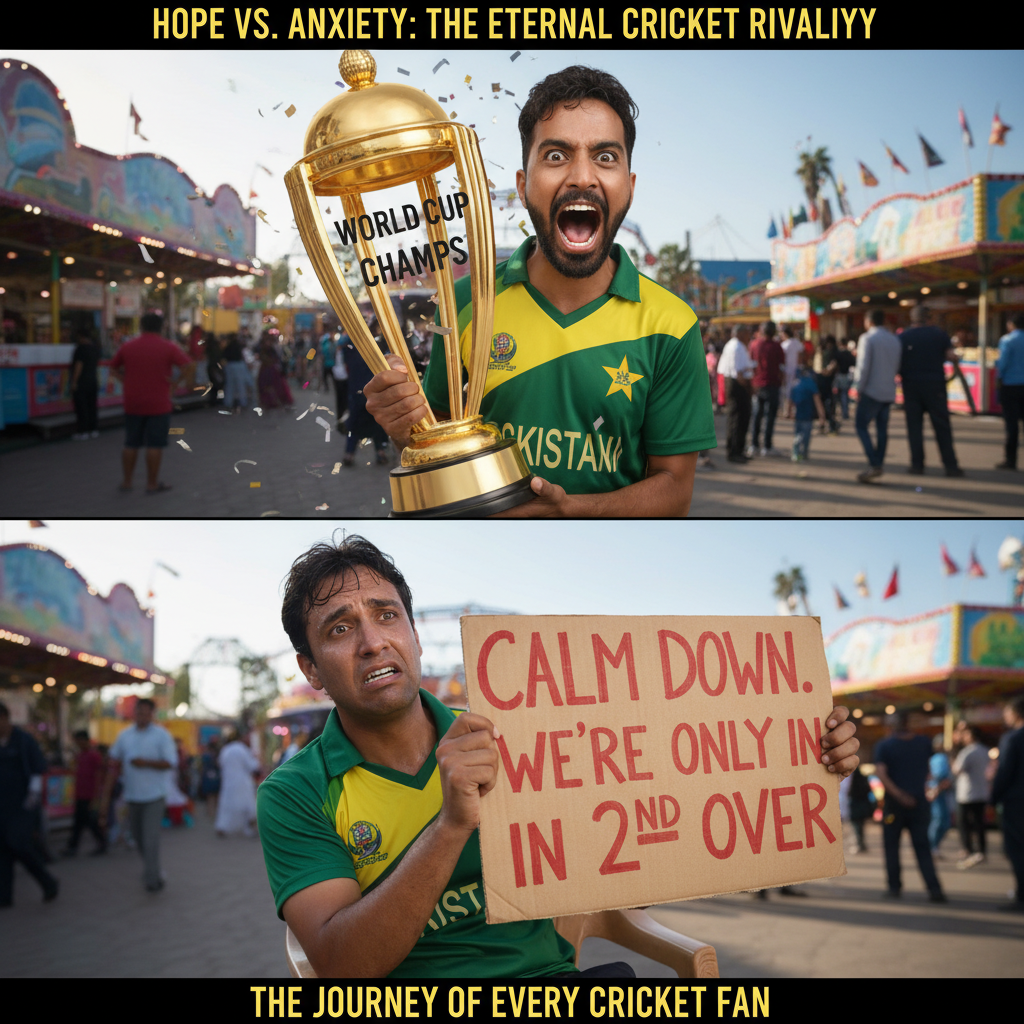 Pakistan vs India: Cricket Fans' Hopes and Hilarity