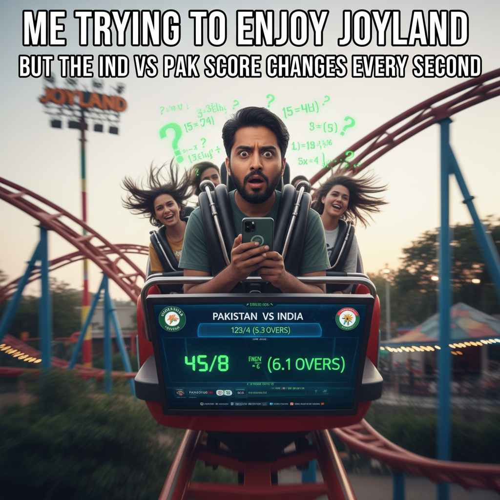 Joyland Park vs. Cricket Match Confusion: A Hilarious Meme Concept