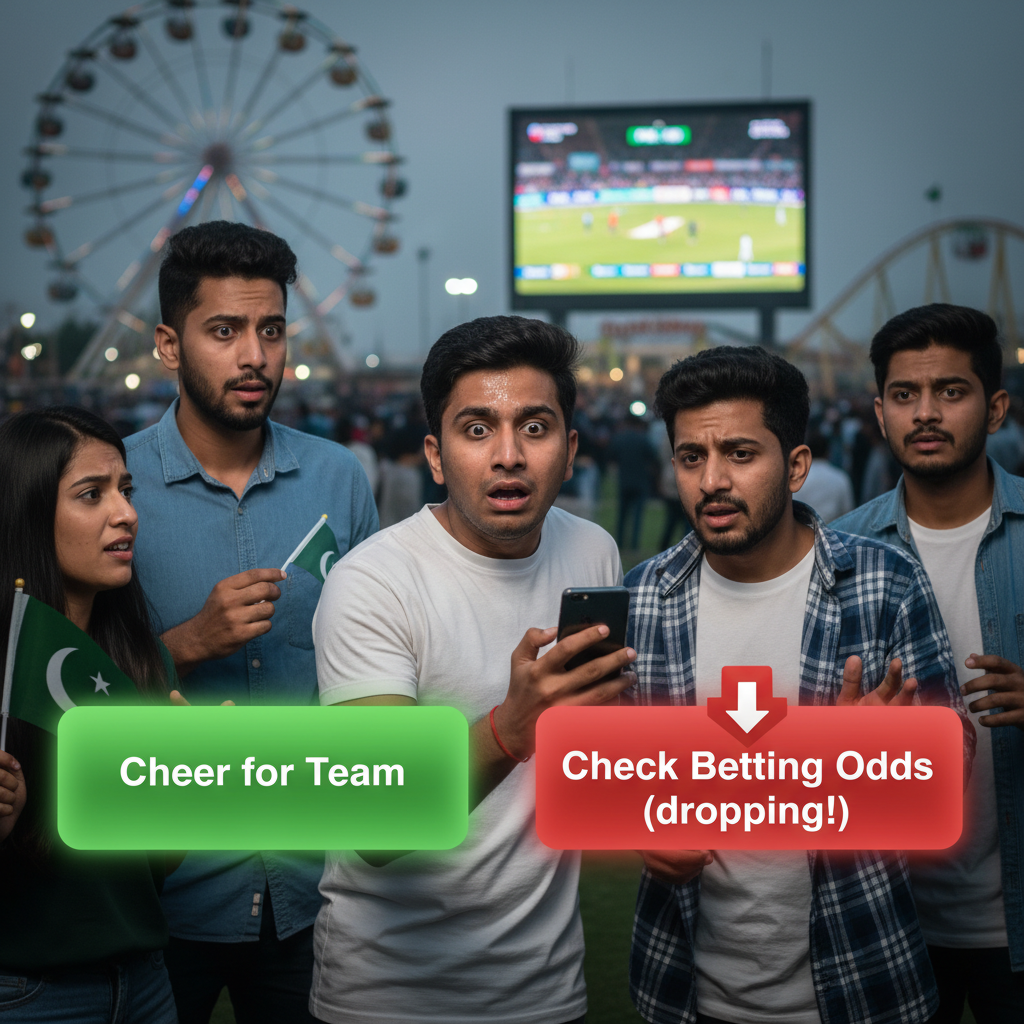 When Pakistan vs India Match Turns into a Betting Fiasco