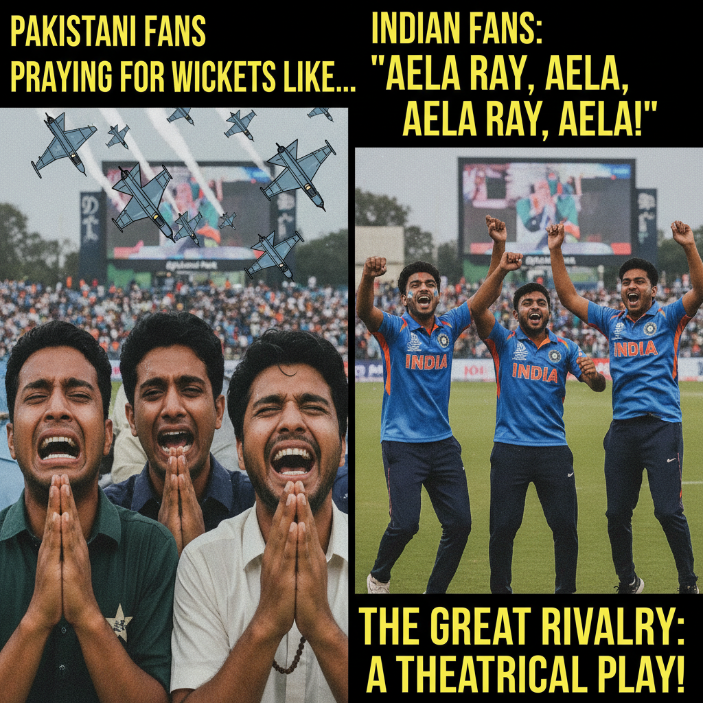 Pakistan vs India Match: A Prayer and a Chant Showdown!