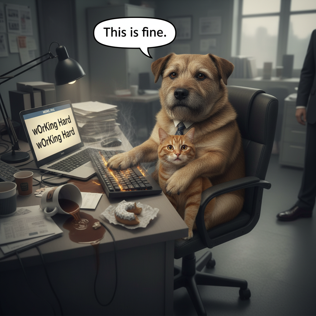 Monday Morning: The Art of Looking Busy