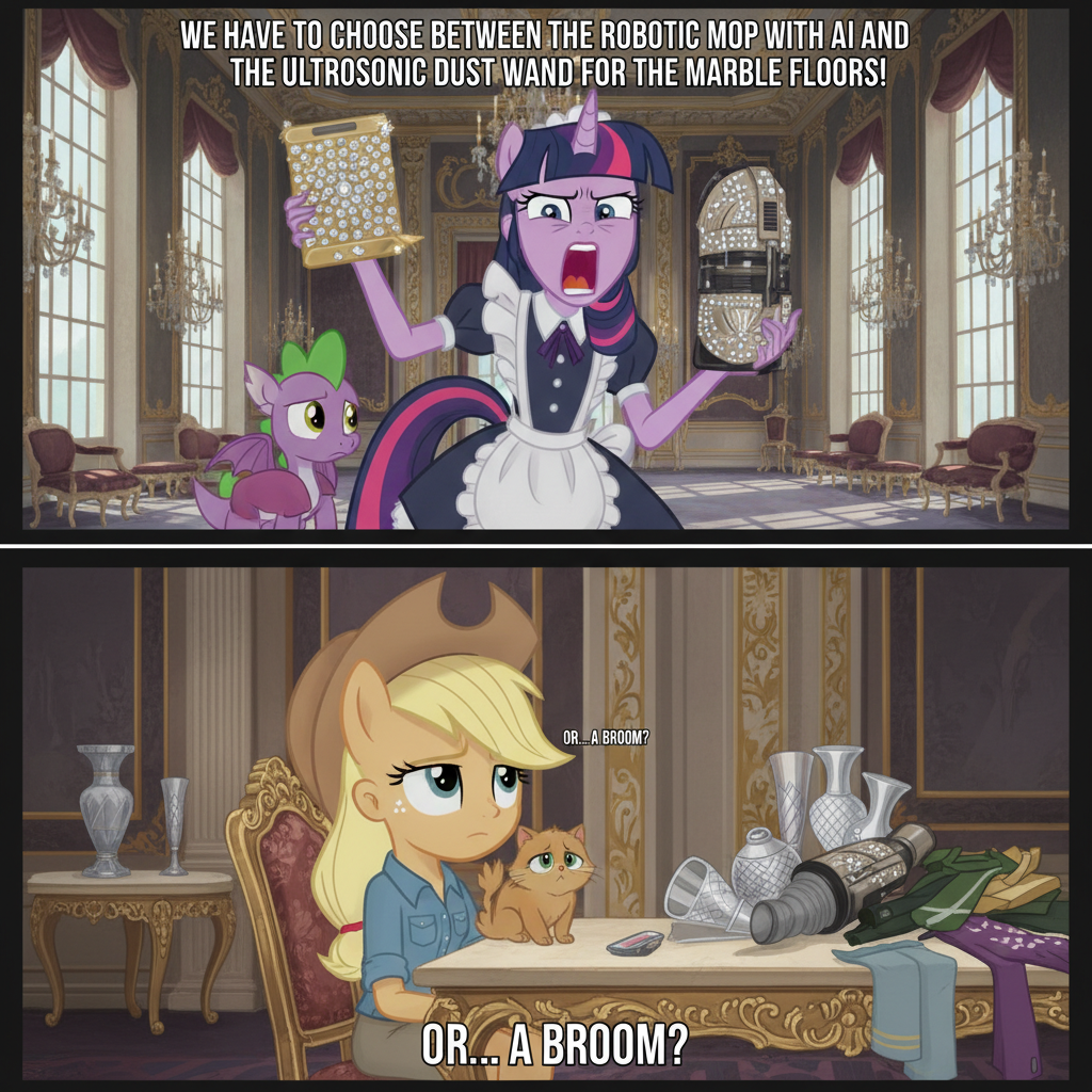 Twilight Sparkle vs. Rich Hoarders: A Hilarious House Dilemma!