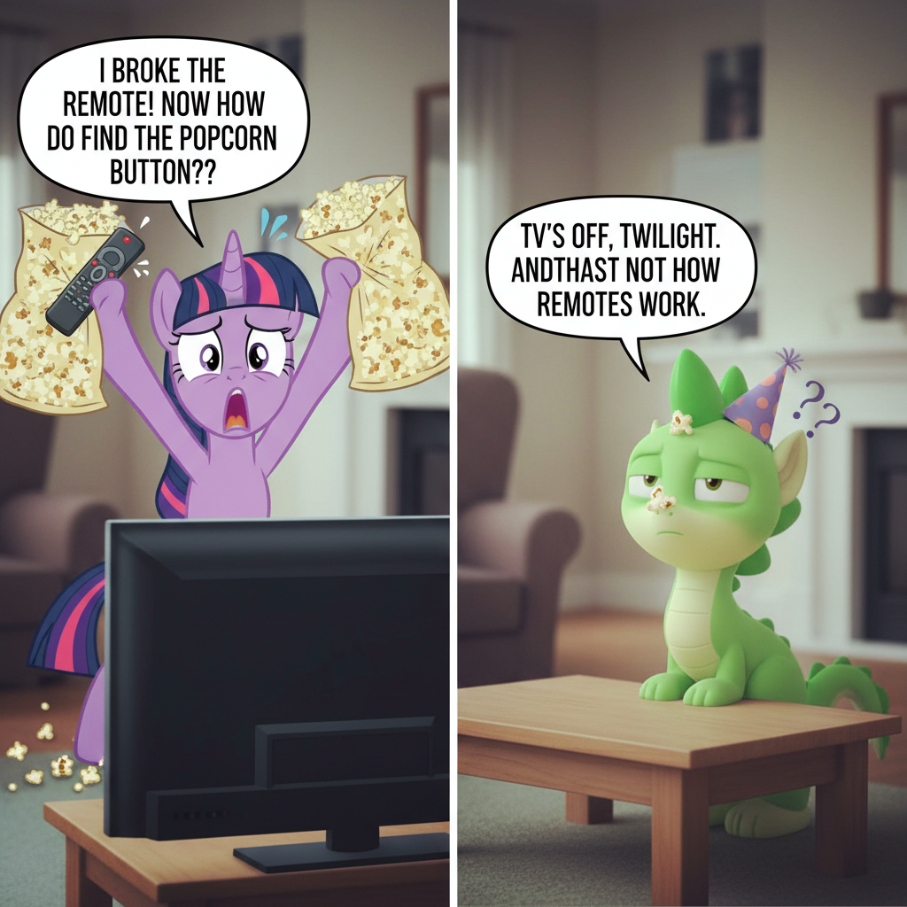 When Twilight Sparkle's TV Plans Go Haywire!
