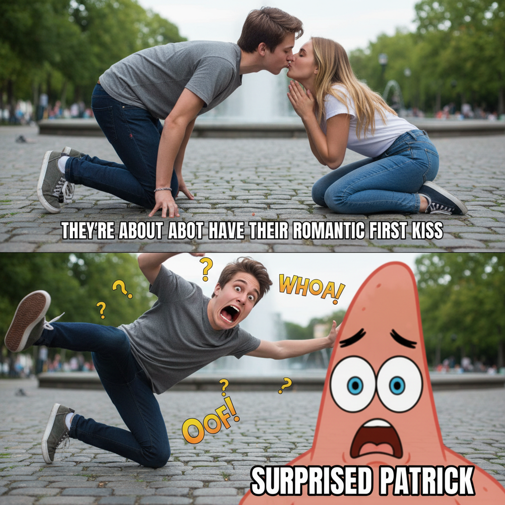 Awkward First Kiss: The Epic Showdown of Clashing Styles