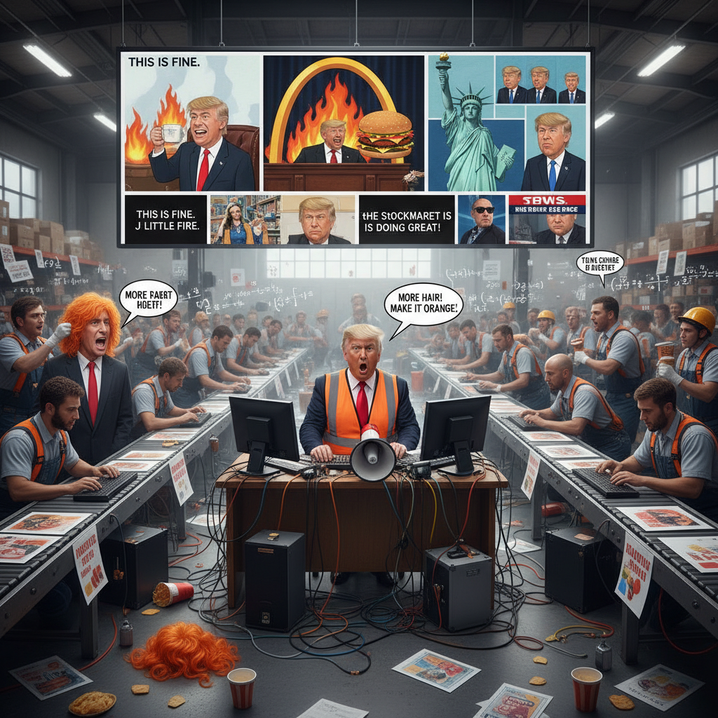 When Donald Trump Runs a Meme Factory: Chaos Ensues!