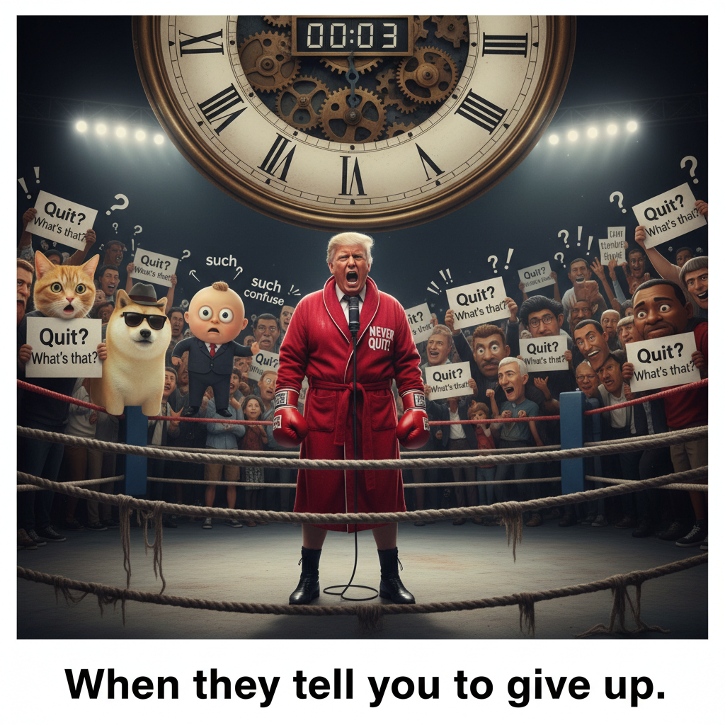 Trump's Relentless Spirit: The Never-Ending Motivation