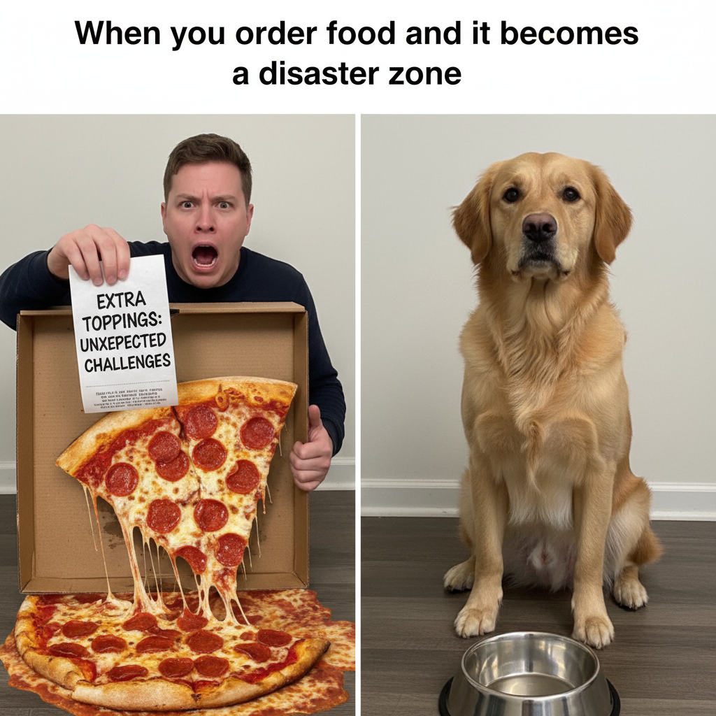 When Your Dinner Plans Go Completely Wrong
