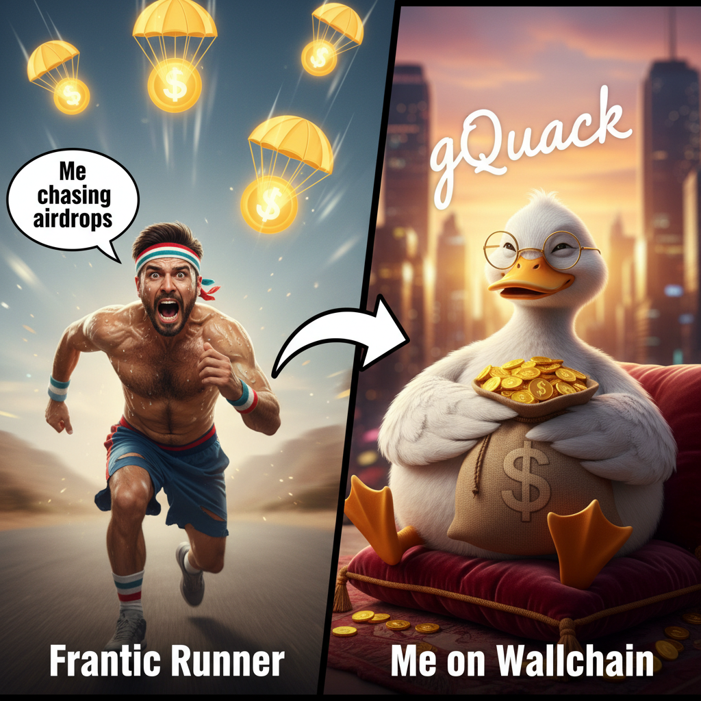 Chasing Airdrops Like a Pro: The Strong Duck on Wallchain!