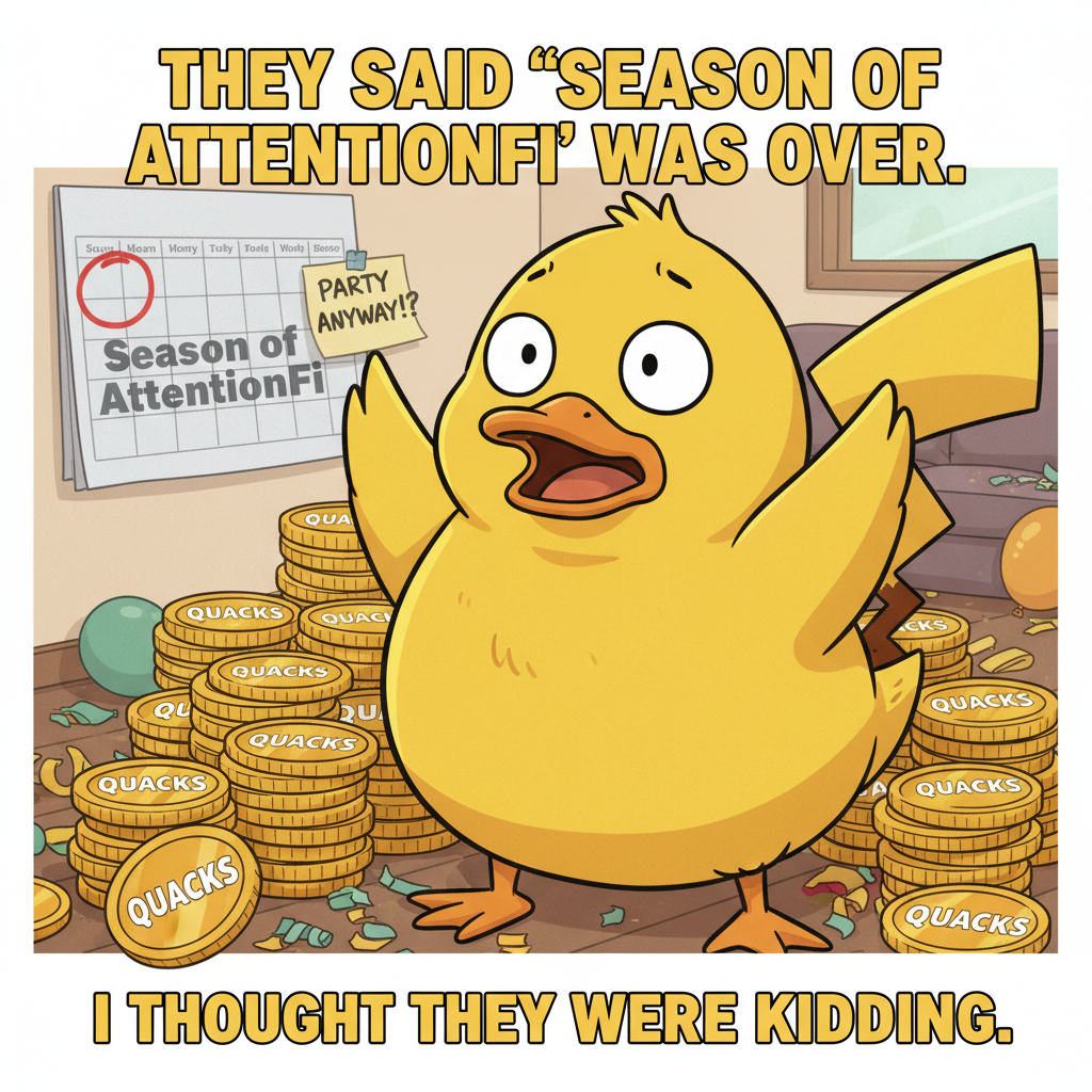 When You're Ready to Stack Quacks, but the Season Isn't Here