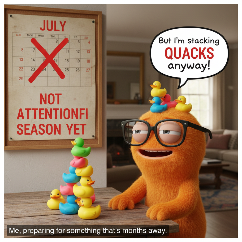 When the Season Isn't Here but Quacks Are Still Stacking