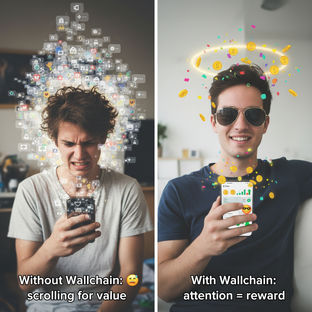 Scrolling for Value vs. Finding It: The Wallchain Way!