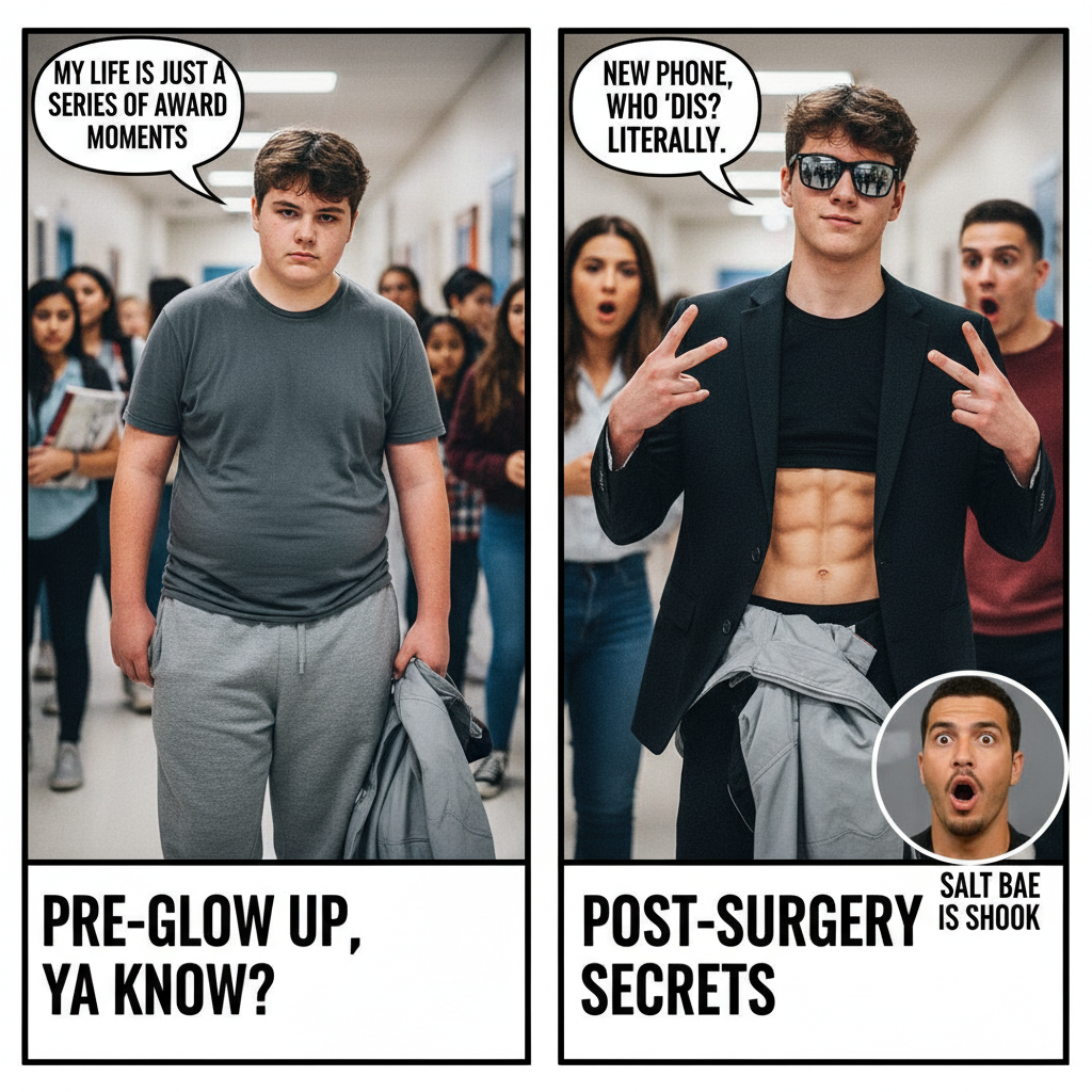 From Shirtless to Shirt-Whirlwind: The Ultimate Transformation