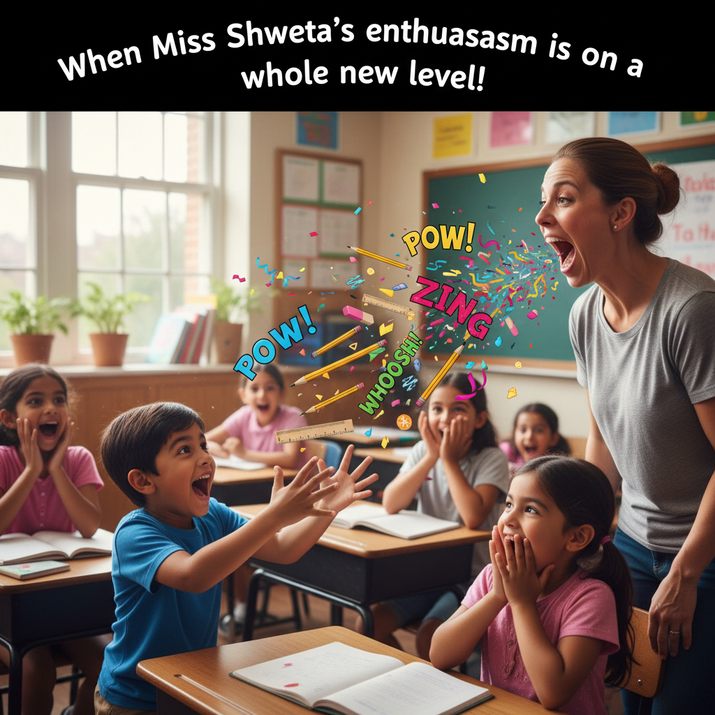 When Shouting Turns Into a Blast: Teacher Edition!