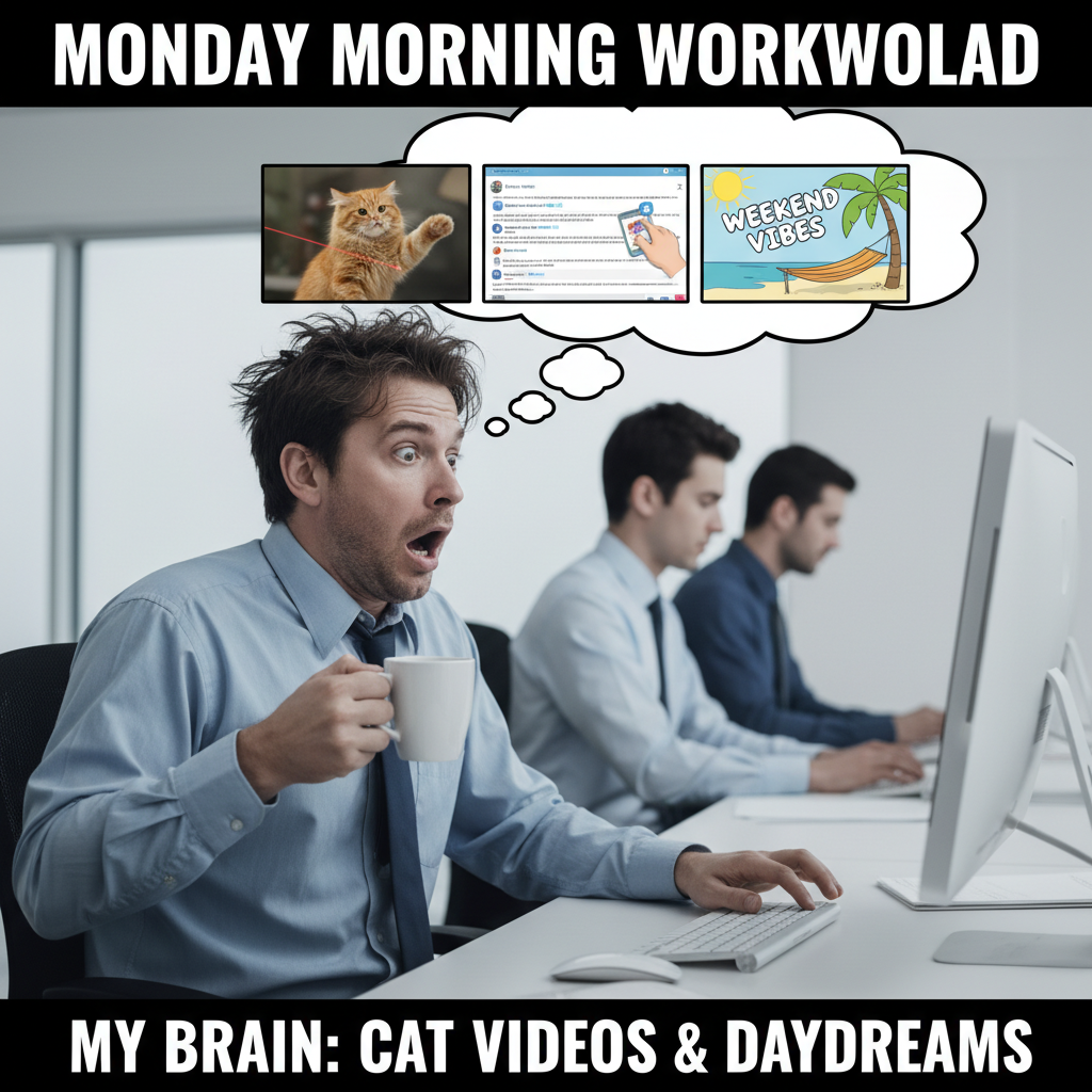 Monday Motivation: Faking Productivity Like a Pro