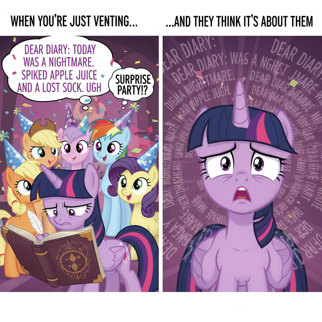 Twilight Sparkle's Secret Diary Shenanigans
