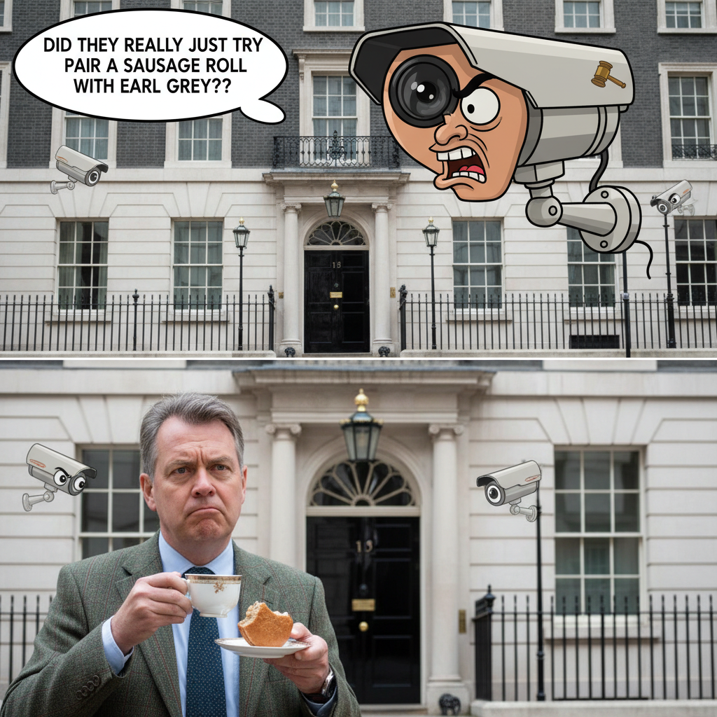 When the Security Cameras at 10 Downing Street Spy on Your Every Move