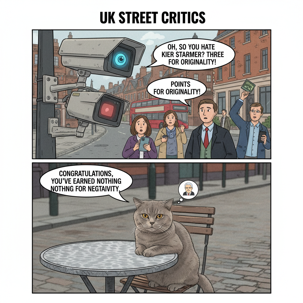 When Security Cameras Judge Brits Over Starmer Hate