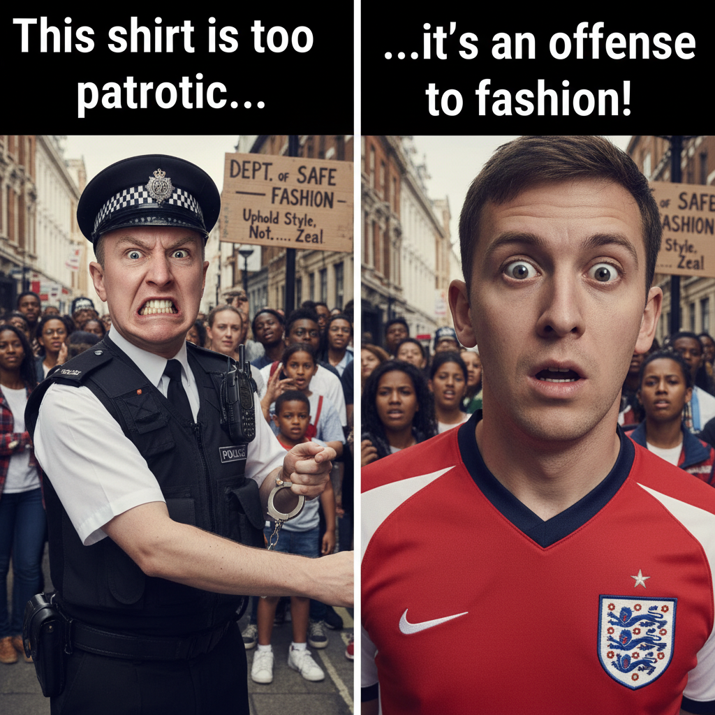 When England Fans Become Fashion Criminals