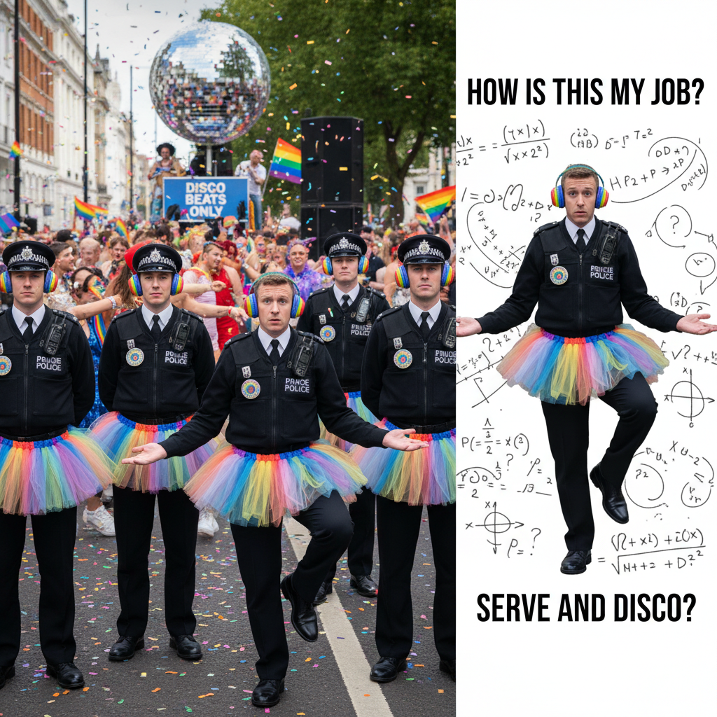 When British Police Go Full Rainbow for Pride!