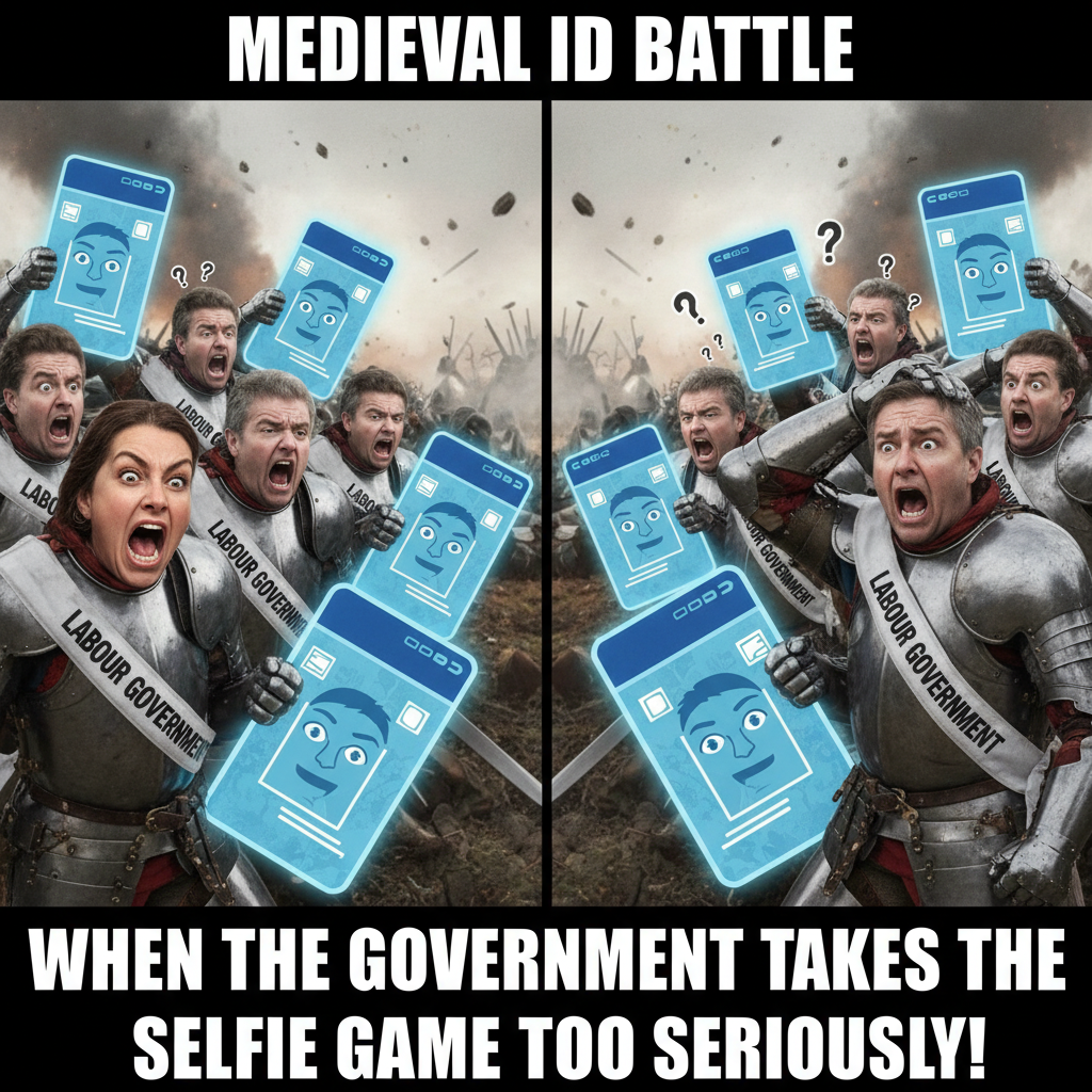 When England Goes to War Over Facial ID Cards: A Hilarious Take
