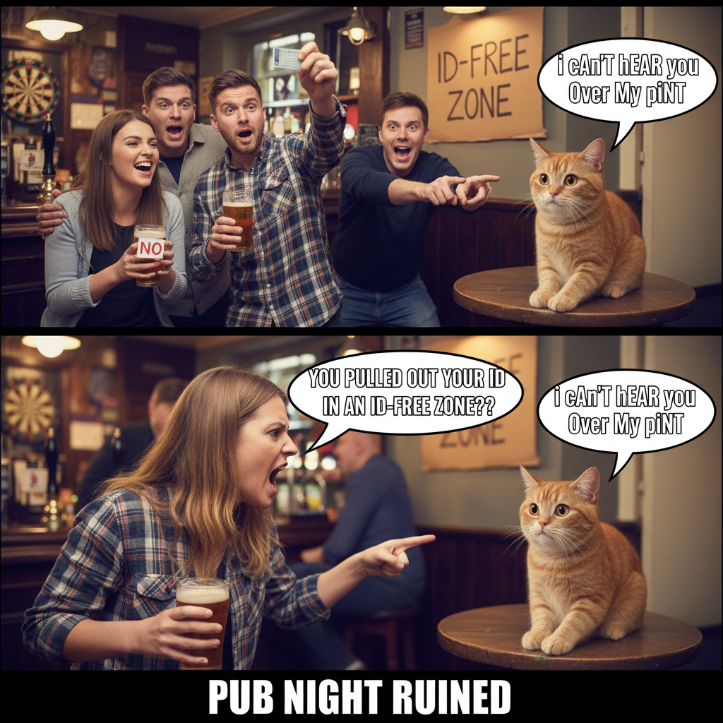 When Brits Meet ID Cards: A Comedy of Refusal