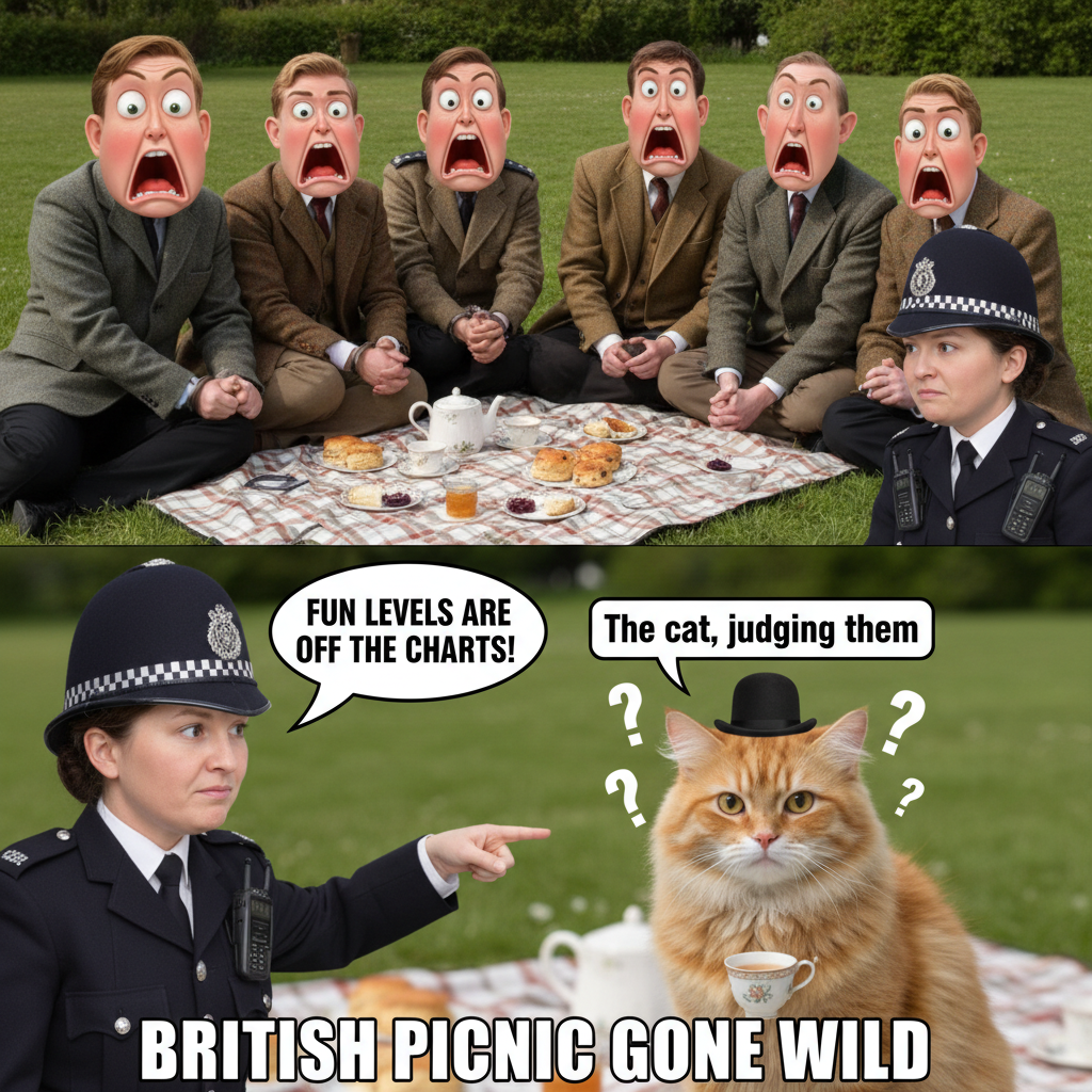 When Being British Means Arrest for Fun
