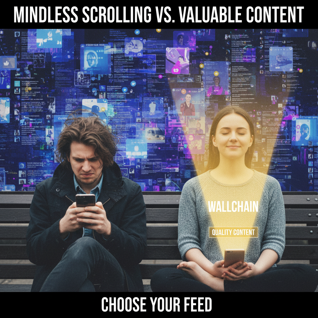 Wallchain vs. Scrolling: The Ultimate Meme Showdown