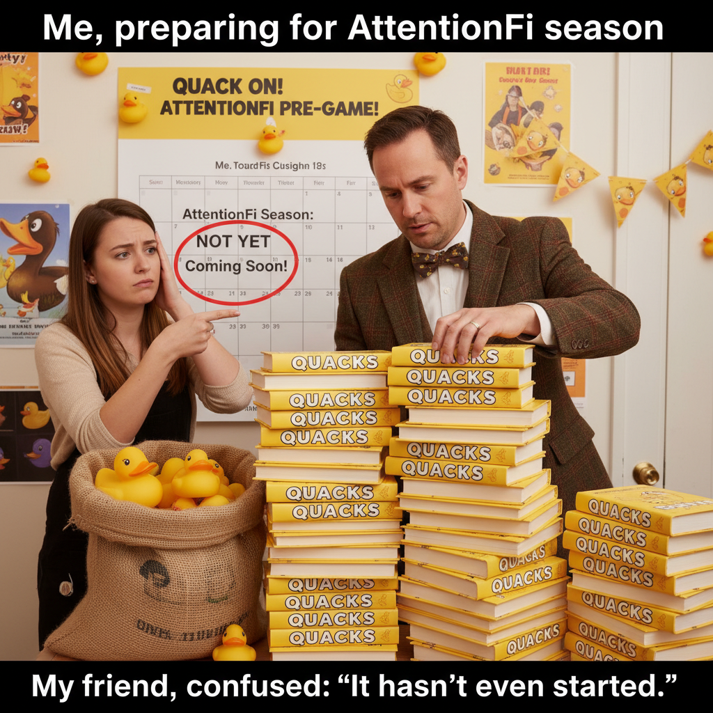 When You're Ready to Quack Before Season Starts
