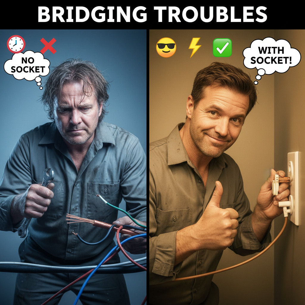 Bridging Woes: Without Socket vs. With Socket