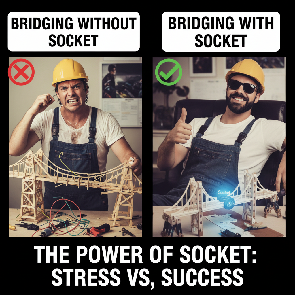 From Chaos to Cool: Bridging the Gap with Socket!