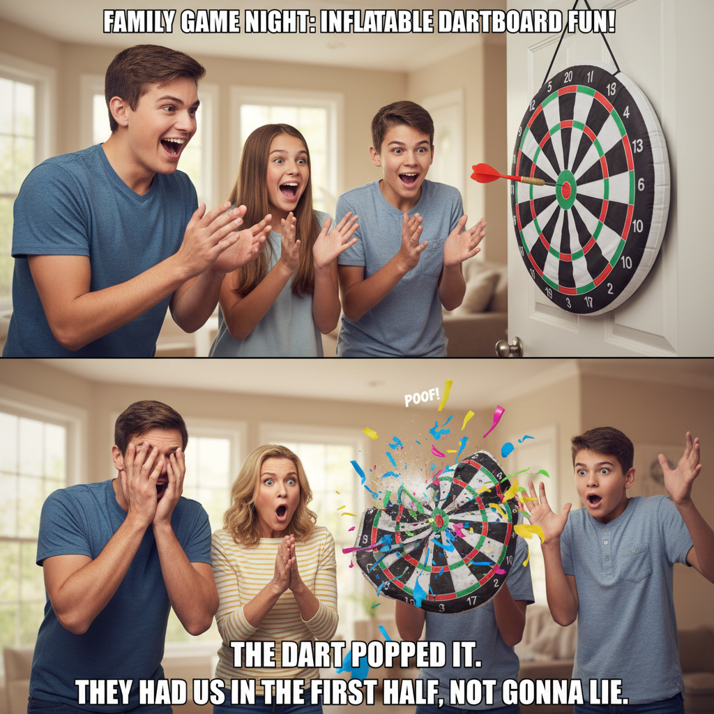 The Inflatable Dartboard: The Real Game of Life
