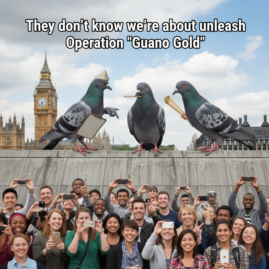 When Pigeons Plot to Take Over Westminster