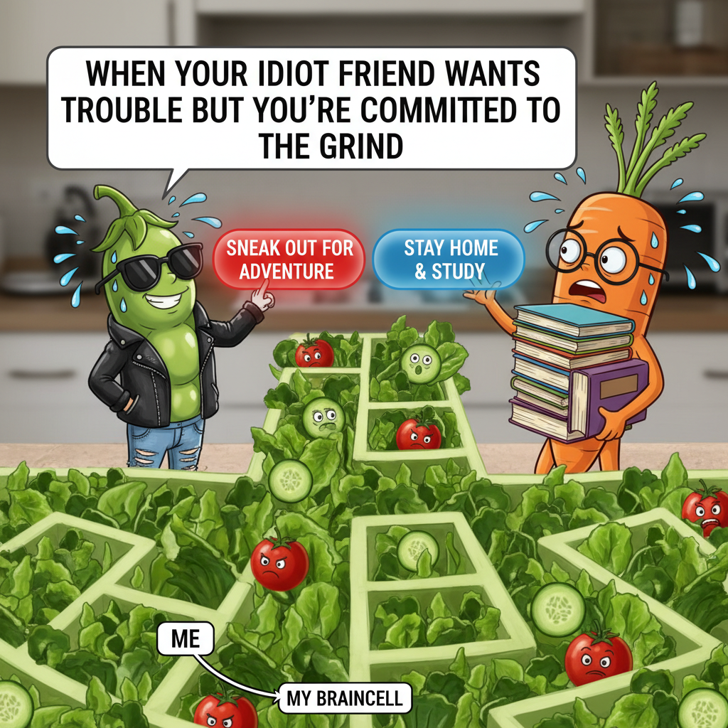 Pea & Carrot's Hilarious Adventures: The Unlikely Duo!