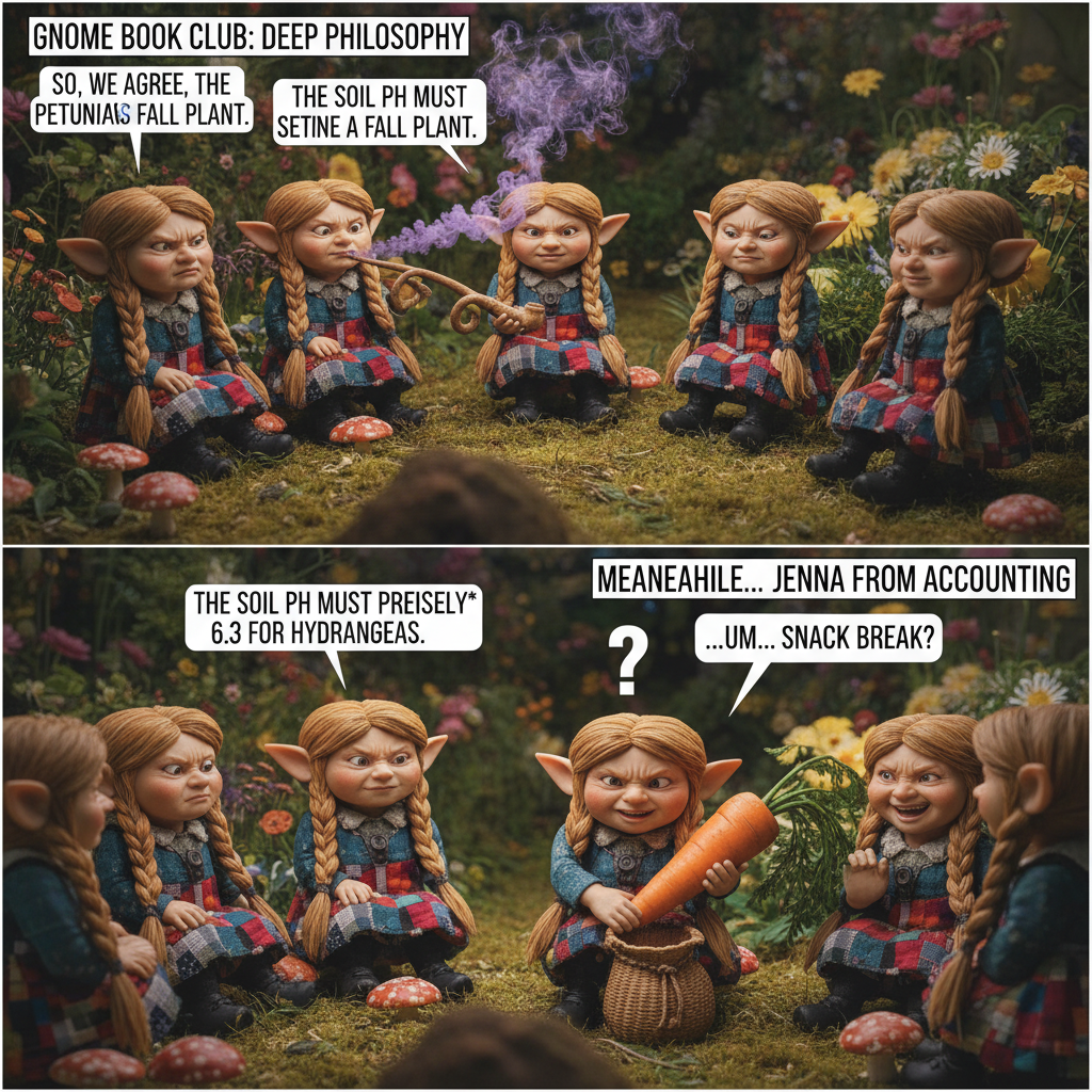 When Gnomes Get Together for a Chill Smoke Session