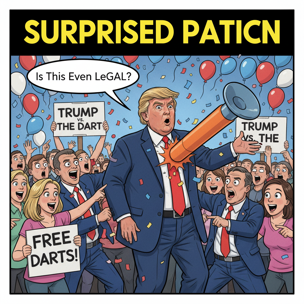 When Politics Gets Too Real: Trump Takes a Hit!