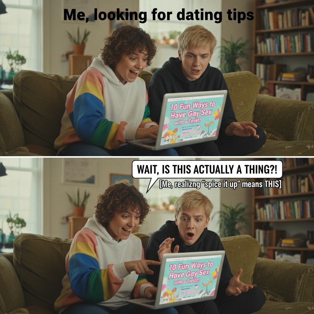 When Awkward Situations Meet Gay Sex: A Meme in the Making