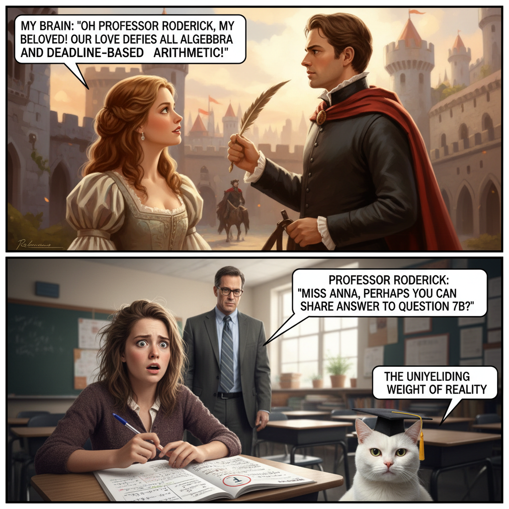 When Your Crush is Also Your Teacher: The Ultimate Awkward Scenario