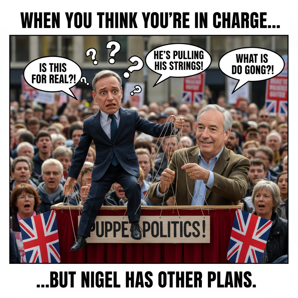 When Farage Plays with Starmer Like a Puppet