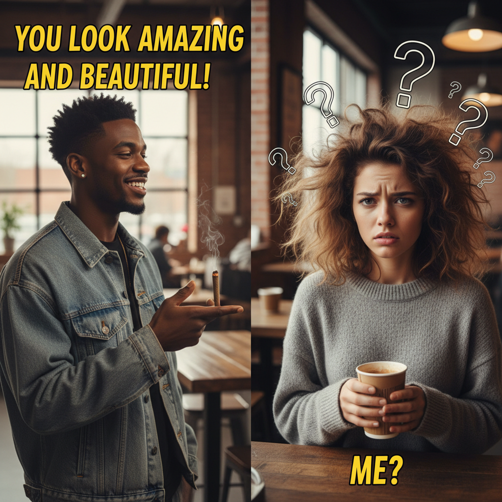 When Compliments Meet Reality: A Hilarious Hair Moment