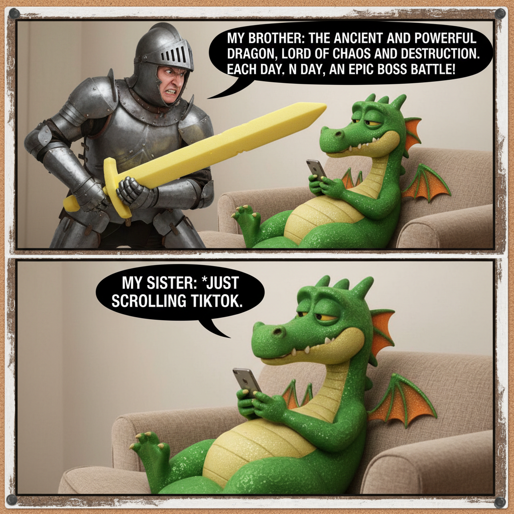 When Siblings Drive You to Madness: A Hilarious Take on Family Feuds