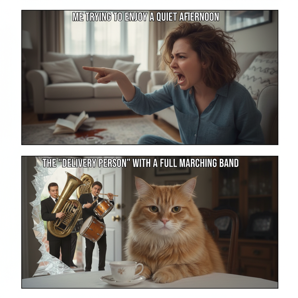 The Relatable Struggle of Unexpected Guests